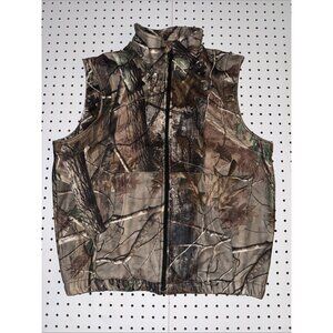 RedHead Men’s Hardwoods Camo Hunting Vest Size M Zipper Front